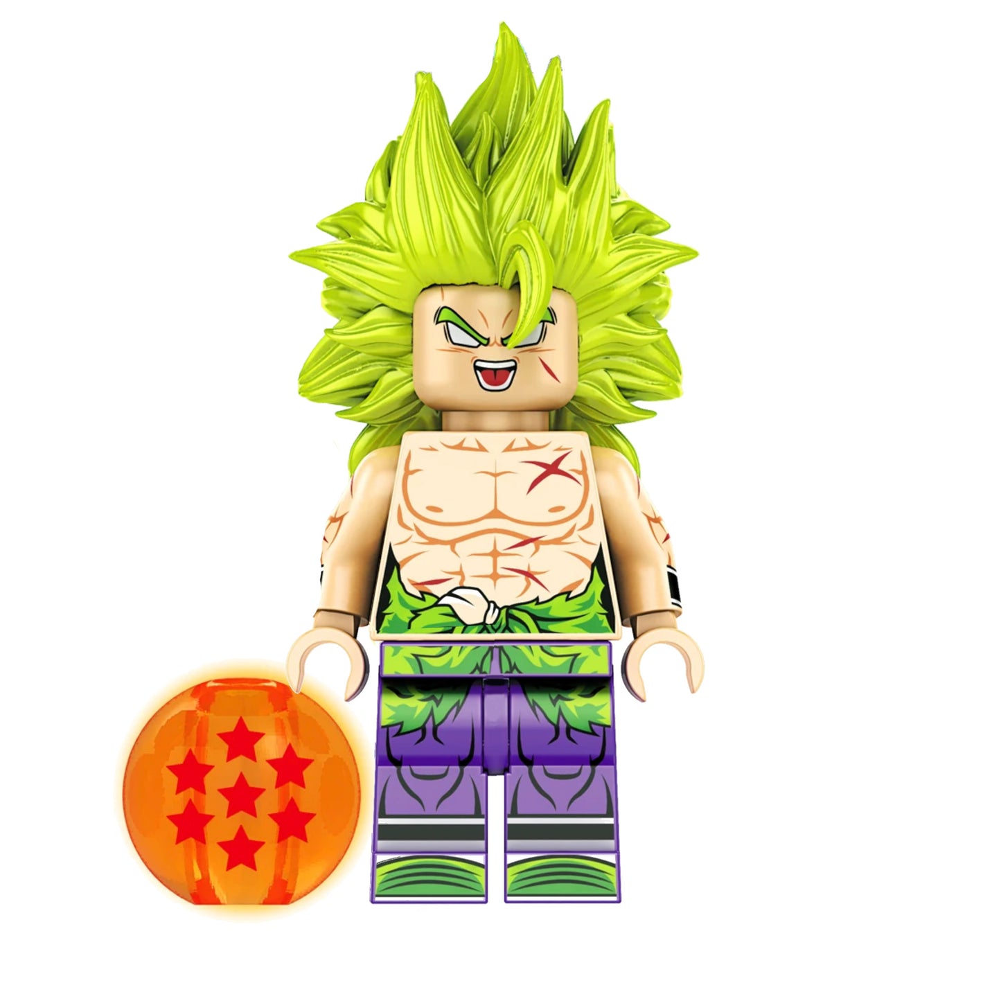 Dragon Ball Figure - Custom Broly Toy