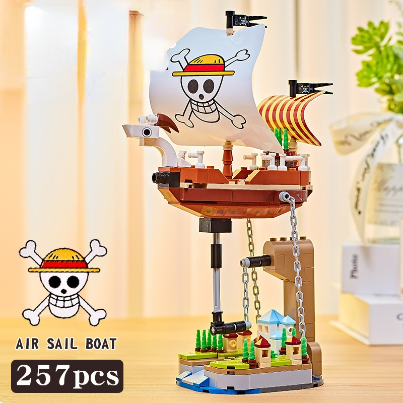 One Piece Anime Building Block Ship